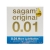 Увлажнённый презерватив Sagami Original 0.01 Extra Lub - 1 шт. - Sagami - купить с доставкой в Томске