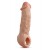 Телесная насадка-удлинитель Intrepid 9.25 Inch Realistic Penis Extender Sleeve - 23,5 см. - Blush Novelties - в Томске купить с доставкой