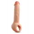 Телесная насадка-удлинитель Thrive 8.75 Inch Realistic Penis Extender Sleeve - 22,2 см. - Blush Novelties - в Томске купить с доставкой