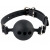 Силиконовый кляп-шар с отверстиями для дыхания Silicone Breathable Ball Gag Small - Pipedream - купить с доставкой в Томске