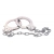 Наручники из металла с длинной цепочкой CHROME HANDCUFFS METAL HANDCUFFS W. KEY - NMC - купить с доставкой в Томске