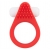 Красное эрекционное кольцо LIT-UP SILICONE STIMU RING 1 RED - Dream Toys - в Томске купить с доставкой