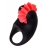 Чёрно-красное эрекционное виброкольцо Erotist - Erotist Adult Toys - в Томске купить с доставкой