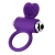 Фиолетовое виброкольцо с ресничками JOS PERY - JOS - в Томске купить с доставкой