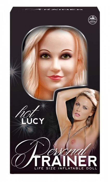 Надувная кукла с вибрацией и 2 любовными отверстиями Hot Lucy Lifesize Love Doll - NMC - в Томске купить с доставкой