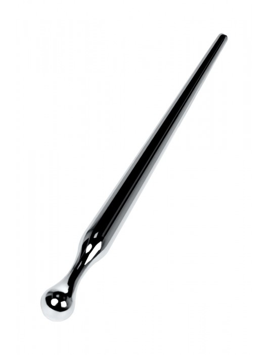 Серебристый уретральный плаг-игла TOYFA Metal - 10 см. - ToyFa - купить с доставкой в Томске