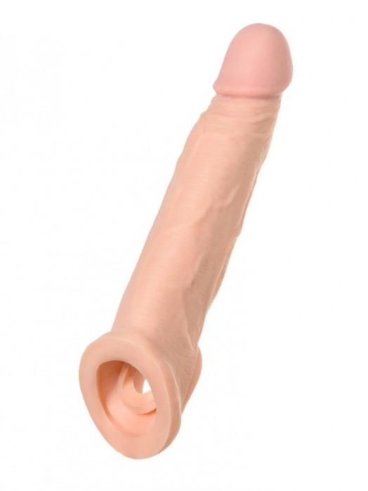 Насадка телесного цвета Toyfa XLover - 16,5 см. - ToyFa - в Томске купить с доставкой