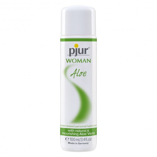 Лубрикант на водной основе pjur WOMAN Aloe - 100 мл. - Pjur - купить с доставкой в Томске
