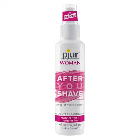 Спрей после бритья pjur WOMAN After You Shave Spray - 100 мл. - Pjur - купить с доставкой в Томске