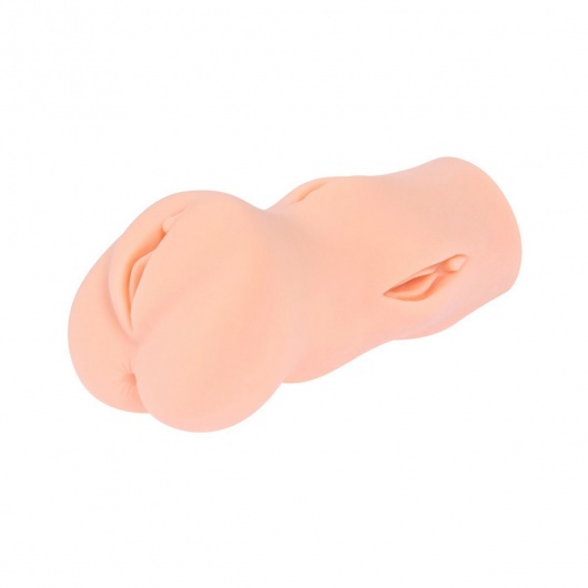 Телесный мастурбатор-вагина с двойным слоем - KOKOS - в Томске купить с доставкой