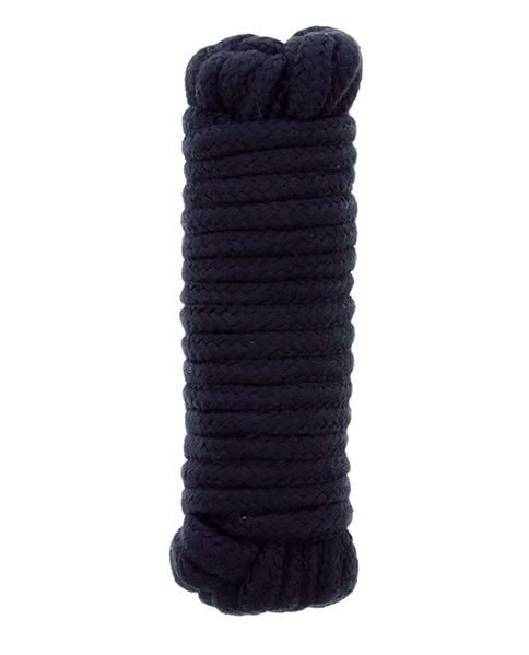 Чёрная веревка для связывания BONDX LOVE ROPE - 5 м. - Dream Toys - купить с доставкой в Томске