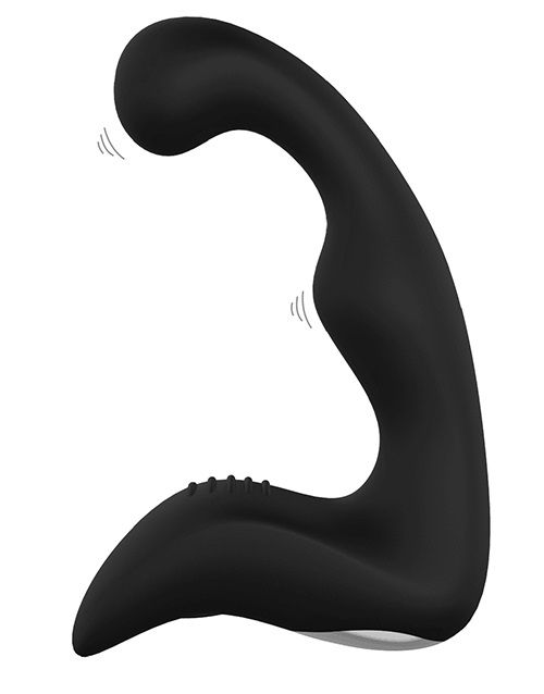 Чёрный перезаряжаемый массажёр простаты BOOTY PLEASER - Dream Toys - в Томске купить с доставкой