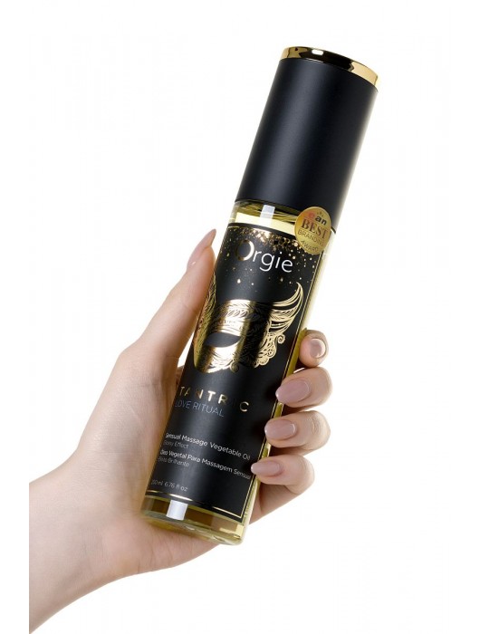 Растительное массажное масло Orgie Tantric Love Ritual - 200 мл. - ORGIE - купить с доставкой в Томске