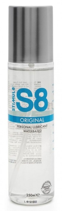 Универсальный лубрикант на водной основе S8 Original Lubricant - 250 мл. - Stimul8 - купить с доставкой в Томске