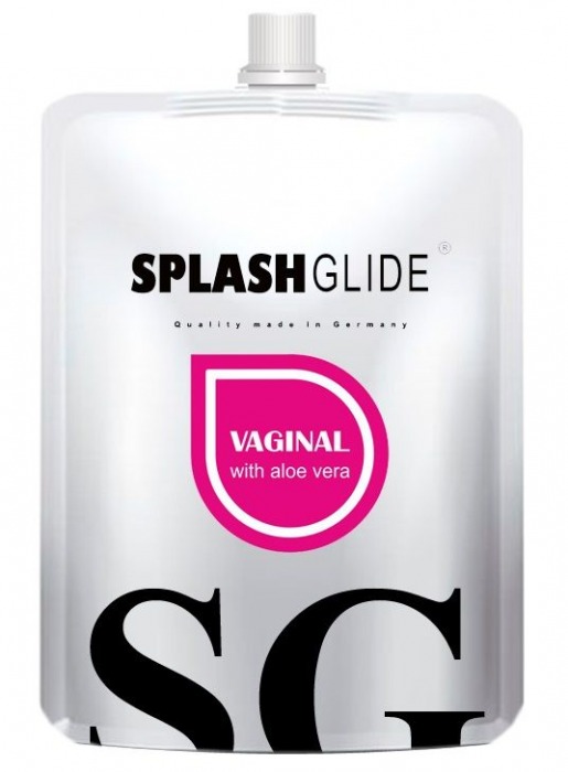 Ухаживающий лубрикант на водной основе Splashglide Vaginal With Aloe Vera - 100 мл. - Splashglide - купить с доставкой в Томске