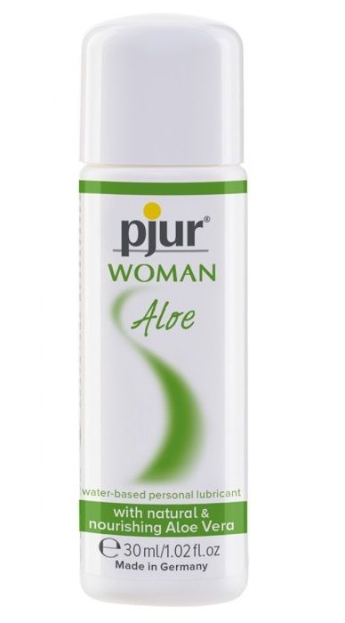 Лубрикант на водной основе pjur WOMAN Aloe - 30 мл. - Pjur - купить с доставкой в Томске