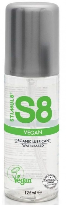 Веганский лубрикант на водной основе S8 Vegan Lube - 125 мл. - Stimul8 - купить с доставкой в Томске