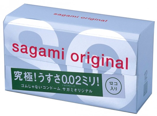 Ультратонкие презервативы Sagami Original - 12 шт. - Sagami - купить с доставкой в Томске