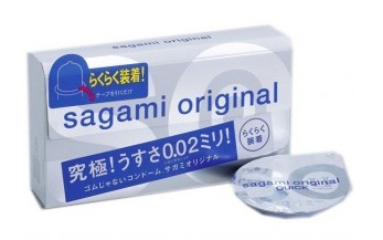 Ультратонкие презервативы Sagami Original QUICK - 6 шт. - Sagami - купить с доставкой в Томске