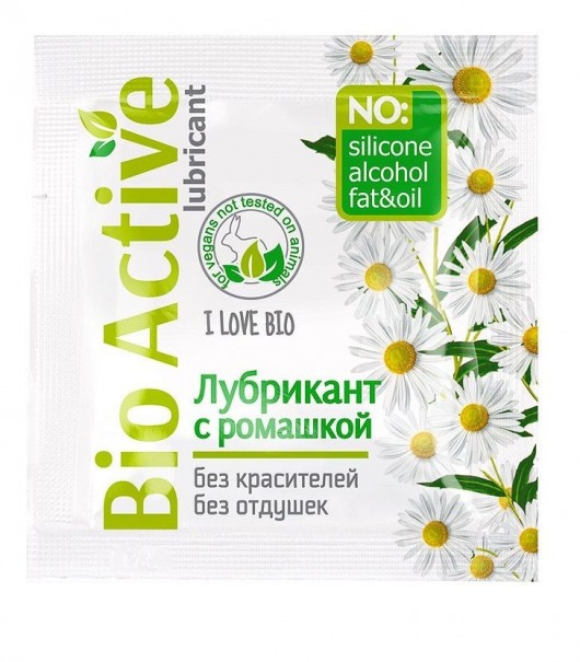 Пробник лубриканта на водной основе Bio Active - 3 гр. - Биоритм - купить с доставкой в Томске