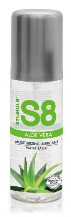 Лубрикант на водной основе S8 Aloe Vera Lube - 125 мл. - Stimul8 - купить с доставкой в Томске