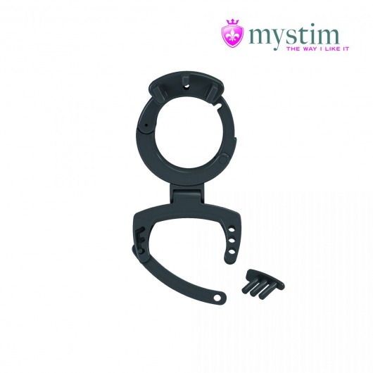 Пояс верности с электростимуляцией Pubic Enemy No 3 - MyStim - купить с доставкой в Томске