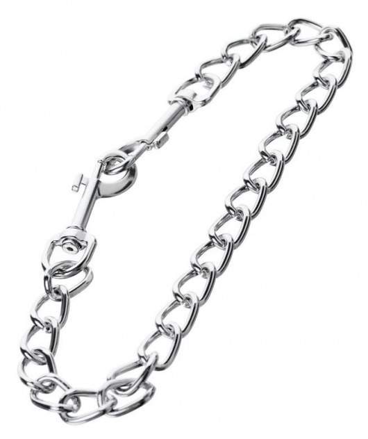 Серебристая соединительная цепочка с двумя карабинами - ToyFa - купить с доставкой в Томске