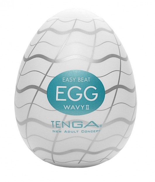 Мастурбатор-яйцо EGG Wavy II - Tenga - в Томске купить с доставкой