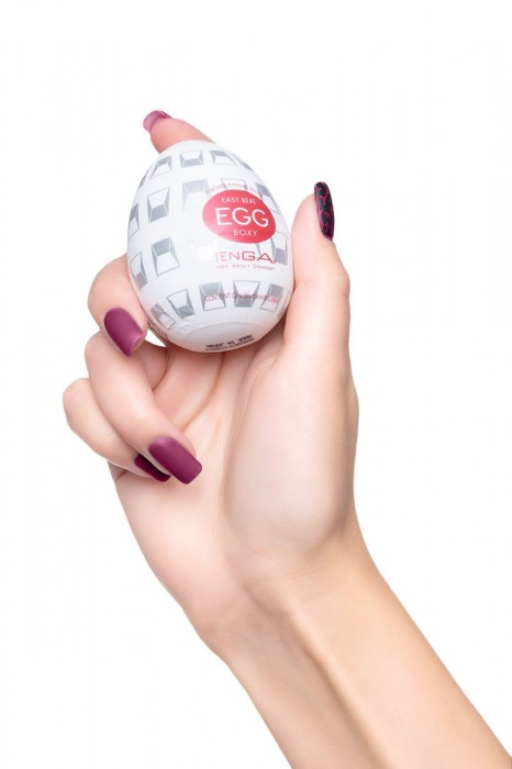 Мастурбатор-яйцо EGG Boxy - Tenga - в Томске купить с доставкой