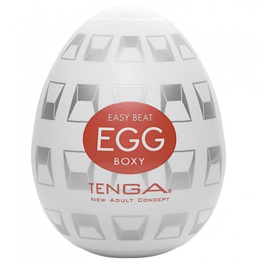 Мастурбатор-яйцо EGG Boxy - Tenga - в Томске купить с доставкой