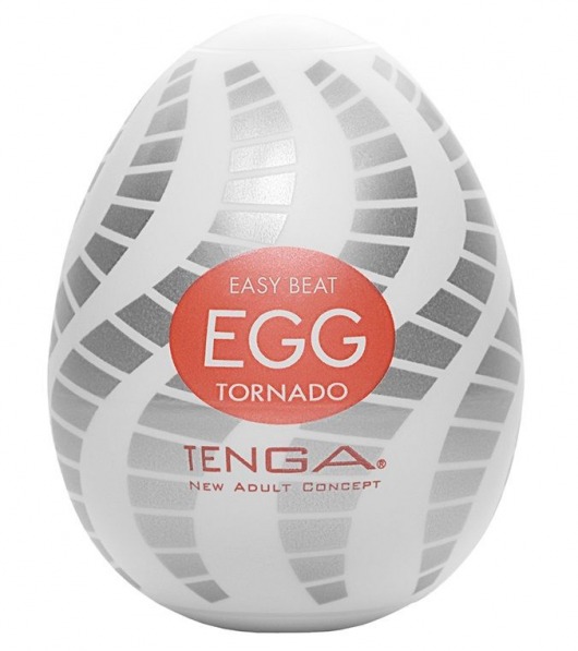 Мастурбатор-яйцо EGG Tornado - Tenga - в Томске купить с доставкой