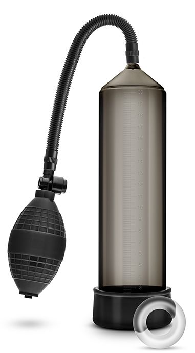 Черная вакуумная помпа VX101 Male Enhancement Pump - Blush Novelties - в Томске купить с доставкой