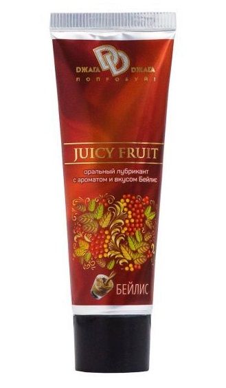 Интимный съедобный лубрикант JUICY FRUIT с ароматом  Бейлис  - 30 мл. - БиоМед - купить с доставкой в Томске