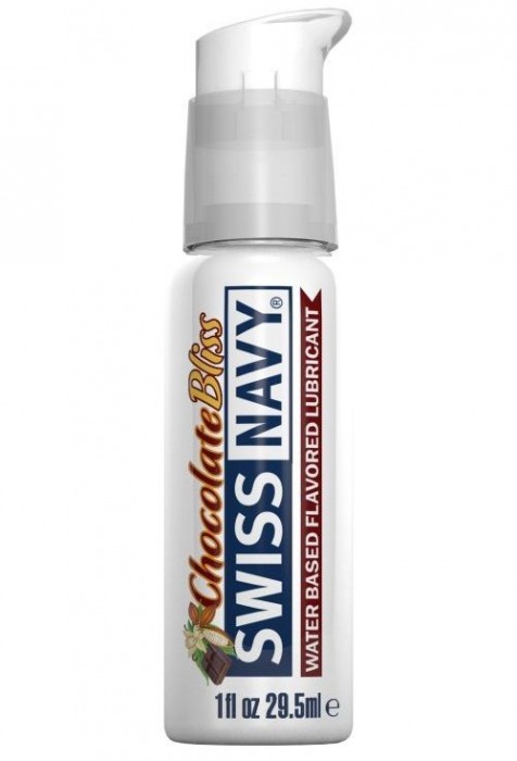 Лубрикант с ароматом шоколада Swiss Navy Chocolate Bliss Lube - 29,5 мл. - Swiss navy - купить с доставкой в Томске