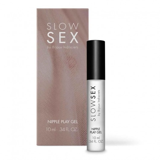 Возбуждающий гель для сосков Slow Sex Nipple Play Gel - 10 мл. - Bijoux Indiscrets - купить с доставкой в Томске