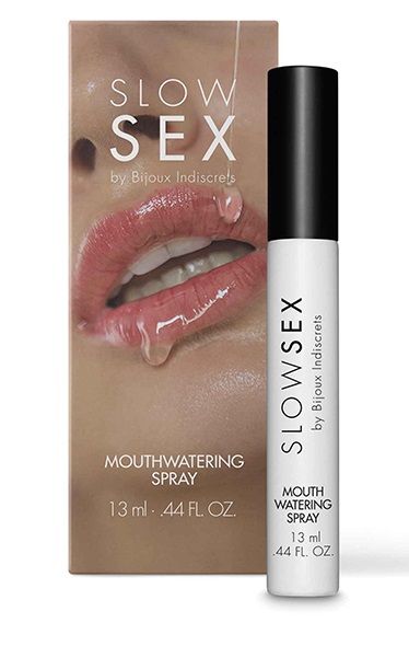 Спрей для усиления слюноотделения Slow Sex Mouthwatering Spray - 13 мл. - Bijoux Indiscrets - купить с доставкой в Томске