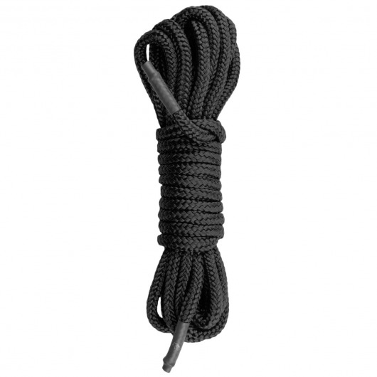 Черная веревка для бондажа Easytoys Bondage Rope - 5 м. - Easy toys - купить с доставкой в Томске