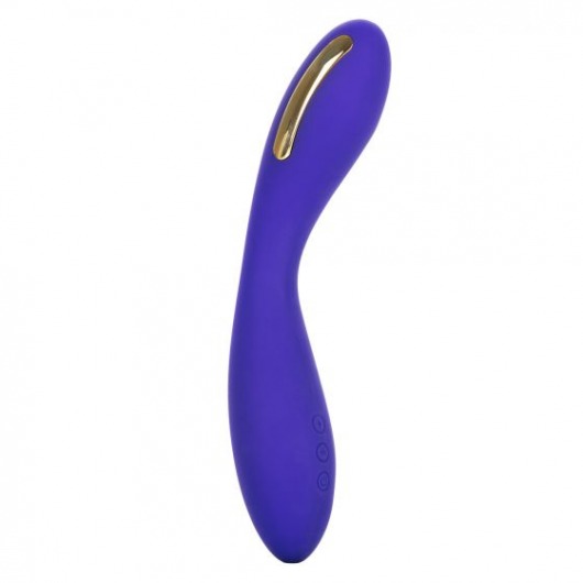 Фиолетовый вибратор с электростимуляцией Intimate E-Stimulator Wand - 21,5 см. - California Exotic Novelties - купить с доставкой в Томске