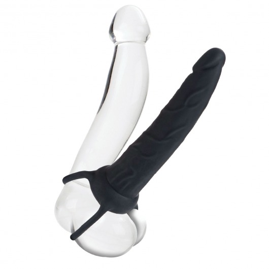 Насадка на пенис Silicone Love Rider Dual Penetrator для двойного проникновения - 14 см. - California Exotic Novelties - в Томске купить с доставкой