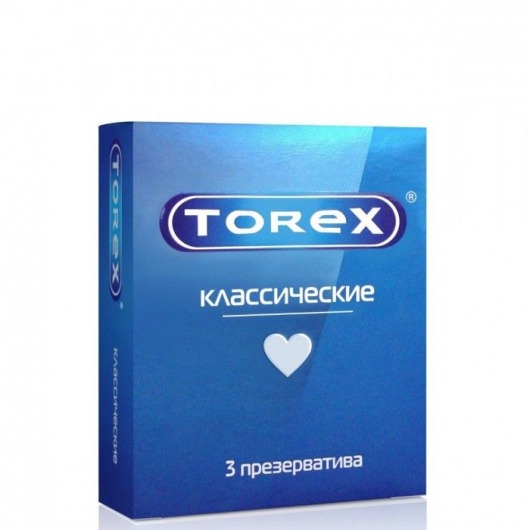 Гладкие презервативы Torex  Классические  - 3 шт. - Torex - купить с доставкой в Томске