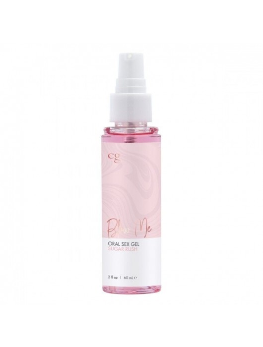 Гель для орального секса Sugar Rush с ароматом сладкой ваты - 60 мл. - CG - купить с доставкой в Томске