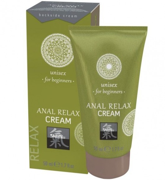 Анальный крем Anal Relax Cream - 50 мл. - Shiatsu - купить с доставкой в Томске