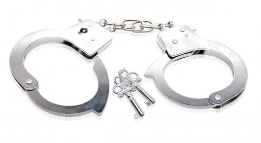 Металлические наручники Beginner s Metal Cuffs - Pipedream - купить с доставкой в Томске