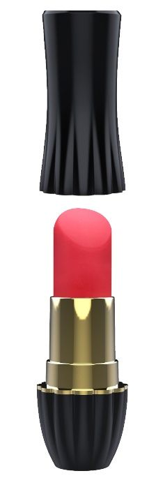 Клиторальный стимулятор-помада LIPSTICK - 9,3 см. - Dream Toys - купить с доставкой в Томске