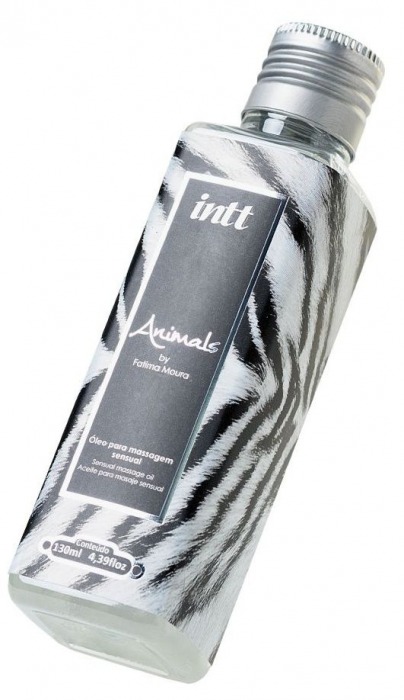 Массажное масло ANIMALS by Fatima Moura с возбуждающим эффектом - 130 мл. - INTT - купить с доставкой в Томске