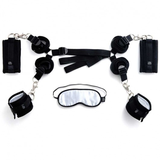 Комплект бондажа Under The Bed Restraints Kit - Fifty Shades of Grey - купить с доставкой в Томске