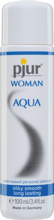 Лубрикант на водной основе pjur WOMAN Aqua - 100 мл. - Pjur - купить с доставкой в Томске