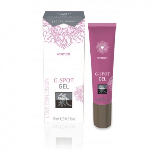 Возбуждающий интимный гель G-SPOT GEL - 15 мл. - Shiatsu - купить с доставкой в Томске