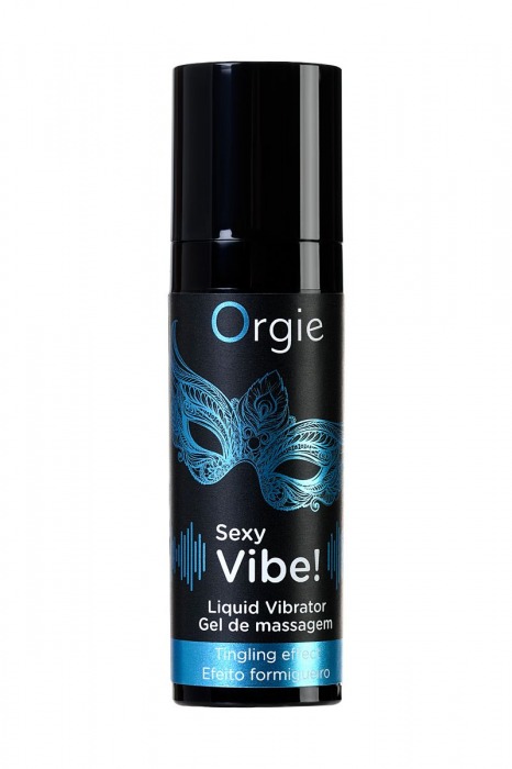 Гель для массажа ORGIE Sexy Vibe Liquid Vibrator с эффектом вибрации - 15 мл. - ORGIE - купить с доставкой в Томске