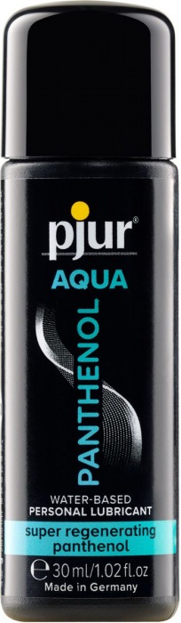 Лубрикант на водной основе с пантенолом pjur AQUA Panthenol - 30 мл. - Pjur - купить с доставкой в Томске